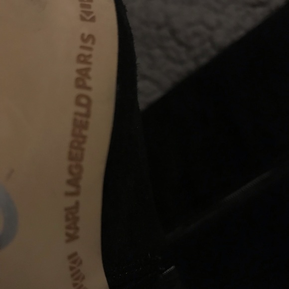 Karl lagerfeld women’s heeled boots brand new - Picture 3 of 6